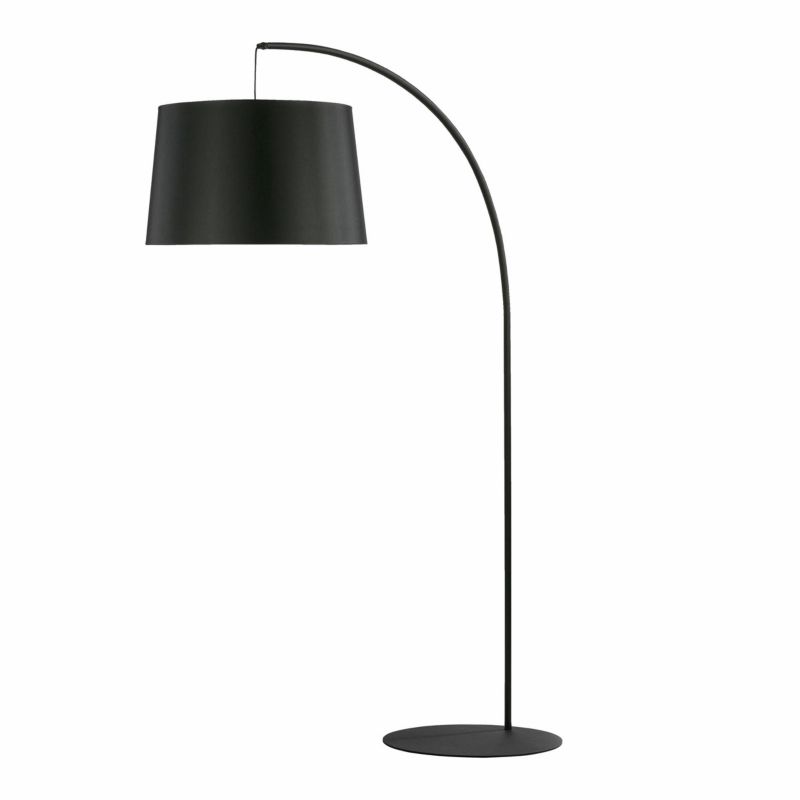 Lampa Podłogowa HANG TK Lighting Czarna Abażur 1xE27 h200 cm 1szt.