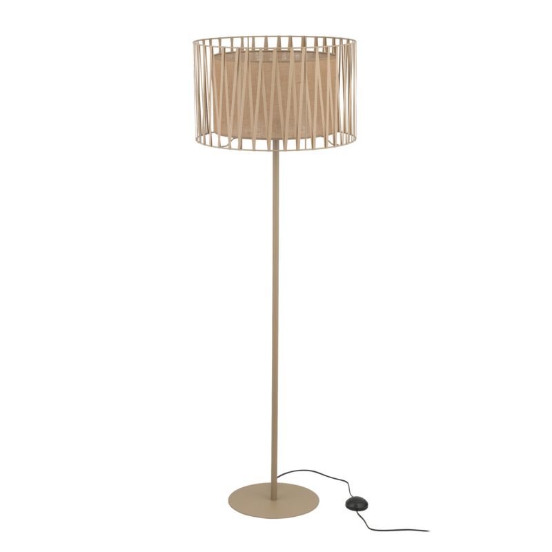 Lampa Podłogowa Tk Lighting Harmony Sabia Juta beżowa 1Xe27 - 1szt.