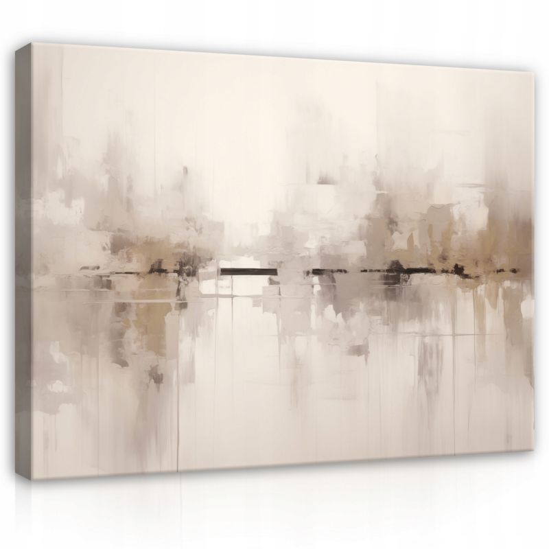 Obraz Na Płótnie WALLARENA 60x40 cm Do Salonu Sypialni Kuchni Abstrakcja Loft 1 szt.