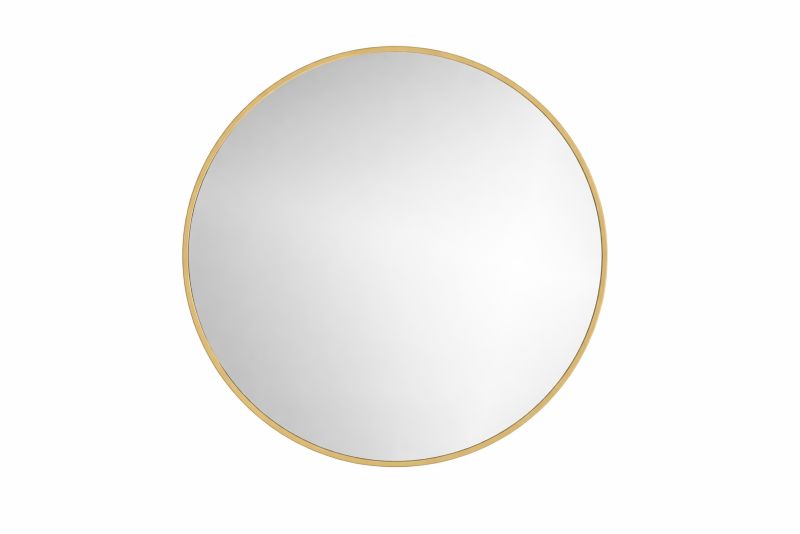 Lustro okrągłe Cordia Plus Round Line w złotej ramie 60cm 1szt.