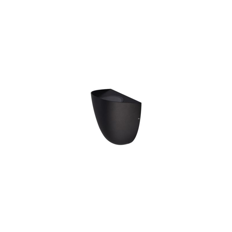 Kinkiet ścienny zewnętrzny Nowodvorski Lighting Sinus czarny 1 x GU10 x 35W IP54 wym: 14 x 11 x 8 cm - 1 szt.