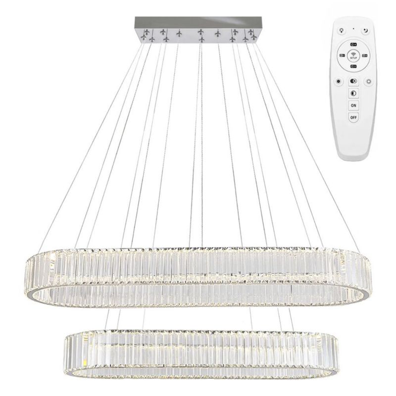 Lampa Sufitowa Wisząca Toolight Led App1546-Cp2 Chrom