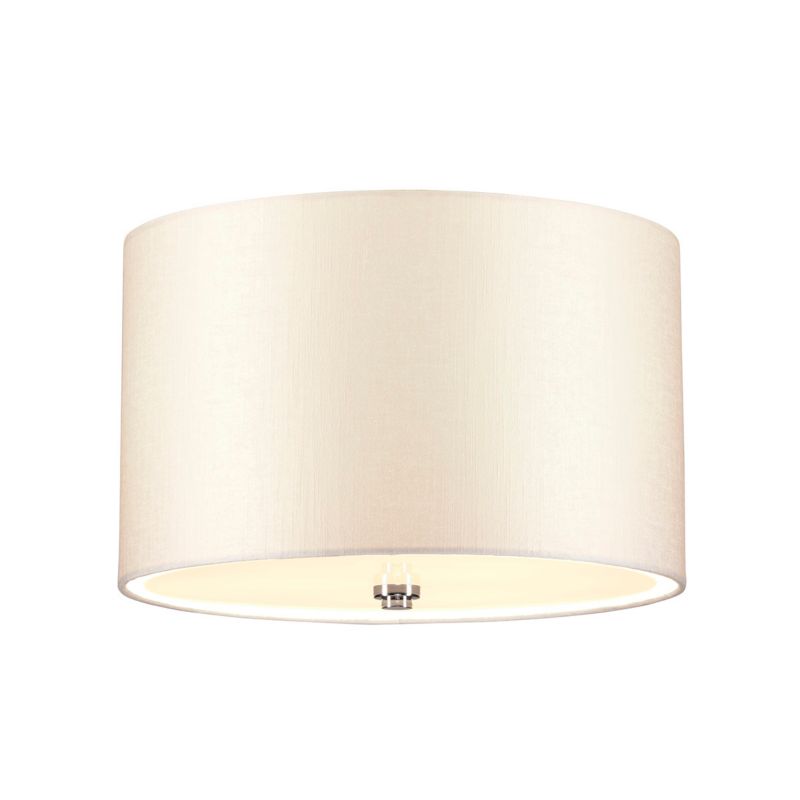 Plafon Designer's Lightbox Fletcher Flush okrągły polerowany chrom 3xE27x60W wym:25,2x35,6x35,6cm IP20 -1 szt.
