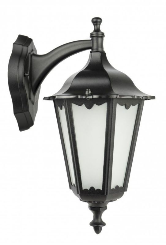 Kinkiet ścienny zewnętrzny SU-MA Retro czarny 1 x E27 x 60W IP43 wym: 45 x 24 x 28 cm - 1 szt.