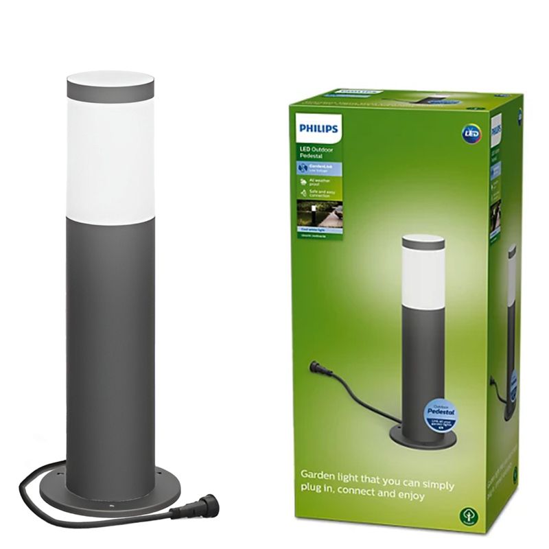 Lampa Ogrodowa Low Voltage Philips Zewnętrzna Słupek 34.9cm LED 6W 660lm 4000K IP44 12V 1 szt.