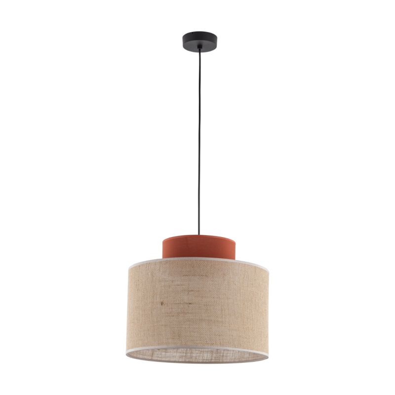Lampa wisząca TK-Lighting Duo Juta Brown 1 - 1szt.