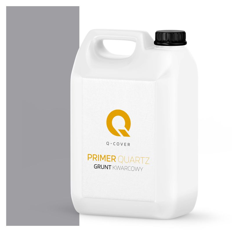 Grunt Kwarcowy pod Tynk Mozaikowy Q-Cover Szary M04 3KG