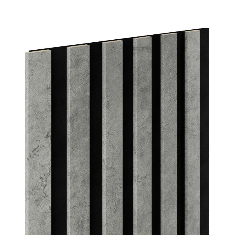 Lamel ścienny na czarnym filcu 6L Marbet Design WOODLINE SLIM 270x30 cm Loft 1 szt.