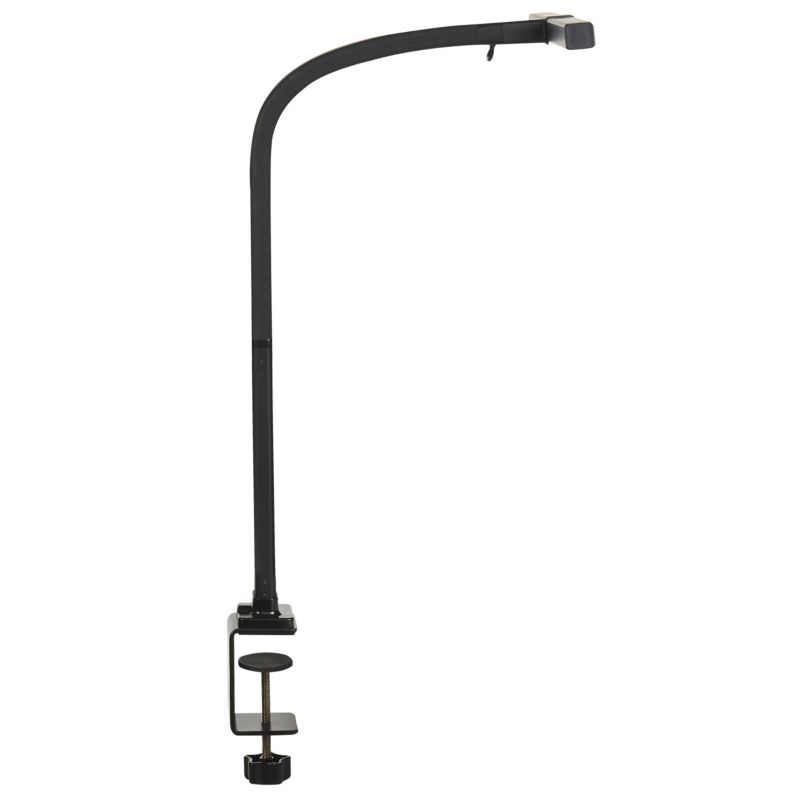Lampa biurkowa zaciskowa Auriga Z czujnikiem ruchu Metal Czarny 1 szt.