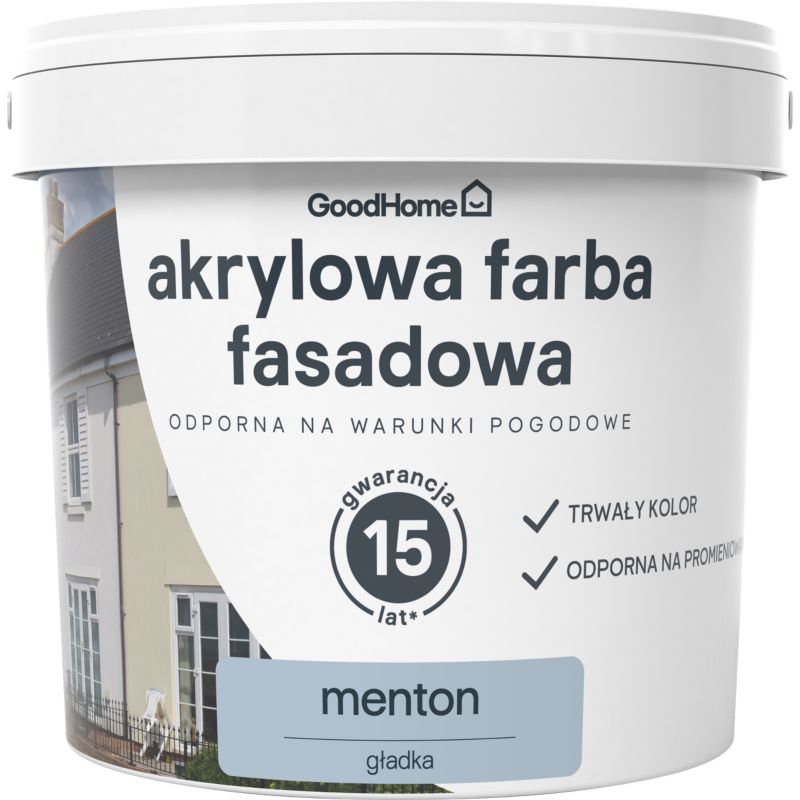 Farba elewacyjna GoodHome akrylowa menton 5 l