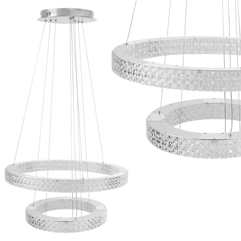 Lampa Sufitowa Wisząca Toolight Ms007-Cp Chrom