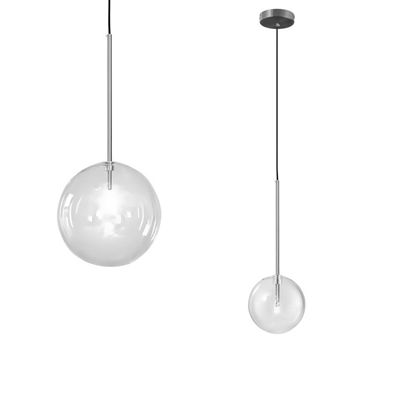 Lampa Sufitowa Wisząca Toolight App1682-1Cp Czarny Chrom