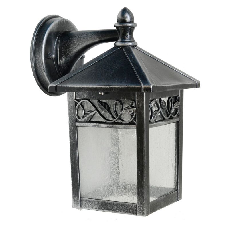 Kinkiet ścienny zewnętrzny Garden Zone Winchcombe czarny 1 x E27 x 60W IP44 wym: 26,2 x 15 x 19 cm - 1 szt.