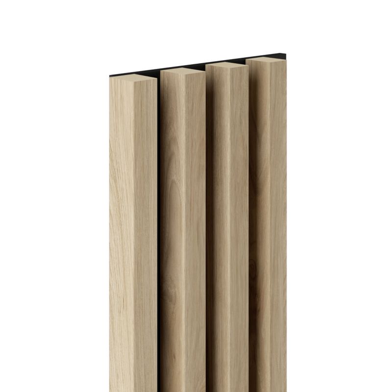 Lamel ścienny na czarnym filcu 4L Marbet Design WOODLINE MAXI 2700x177 Jackson 1 szt.