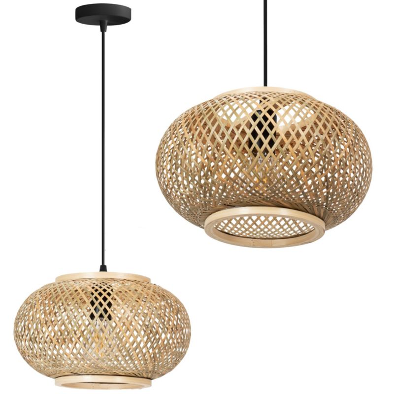 Lampa Sufitowa Wisząca Toolight App1247-1Cp Boho Beżowy