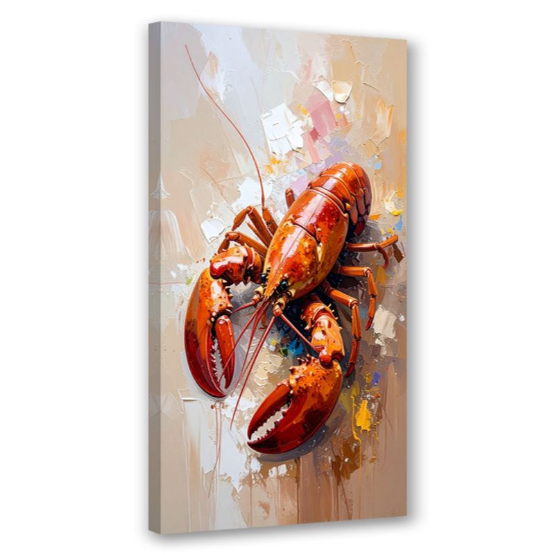 Obraz nowoczesny do kuchni baru restauracji Feeby Rak Jedzenie 60x120cm 1szt