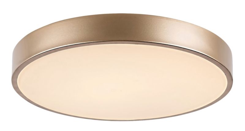 Plafon sufitowy nowoczesny Rabalux Tesia złoto-biały LED 36W 3000K 2300lm IP20 wym: 5 x 40 x 40 cm metal - 1 szt.