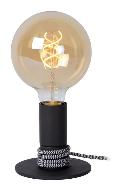 Lampa stołowa Lucide Marit czarna 1 x E27 x 40W IP20 wym: 12 x 10 x 10 cm metal - 1 szt.