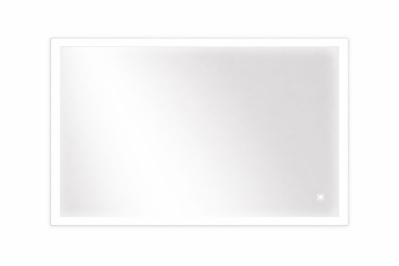 Lustro podświetlane Cordia Plus Classic Line LED w srebrnej ramie 65x100cm z włącznikiem dotykowym i matą grzewczą 1szt.