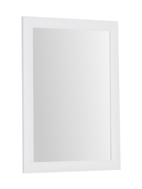 Lustro Profilmat wiszące 60x50 w ramie kolor biały 1szt.
