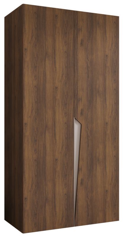Szafa uchylna otwierana Abiks PIANO 1 100 wys 202 cm Orzech Warmia + Kaszmir 1 szt