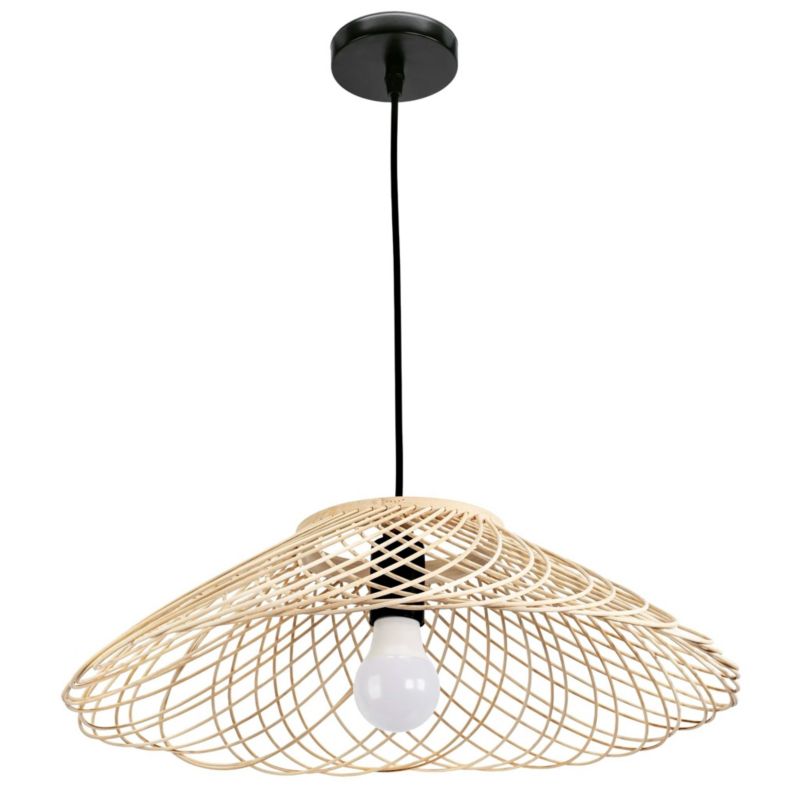 Lampa Sufitowa Wisząca Toolight App1946-1Cp Boho Czarny 1 Szt