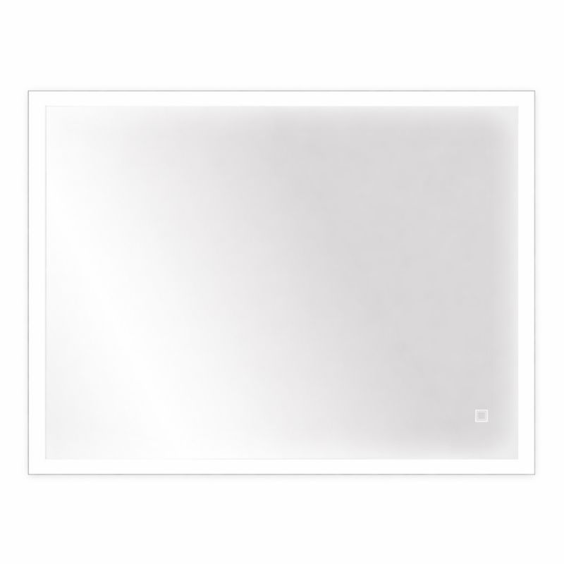 Lustro podświetlane Cordia Plus Classic Line LED w czarnej ramie 65x80cm z włącznikiem dotykowym i matą grzewczą 1szt.