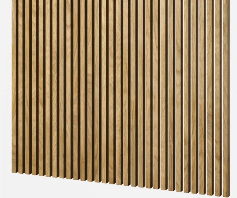 Lamele ścienne pojedyncze 30x38 mm Mebano PRO dąb naturalny grandson 12 szt.