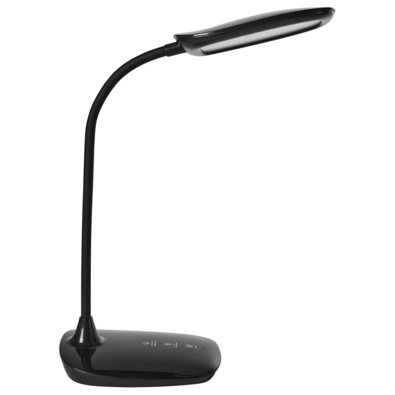 Lampa biurkowa LED Hydra Ze ściemniaczem Czarny 1 szt.