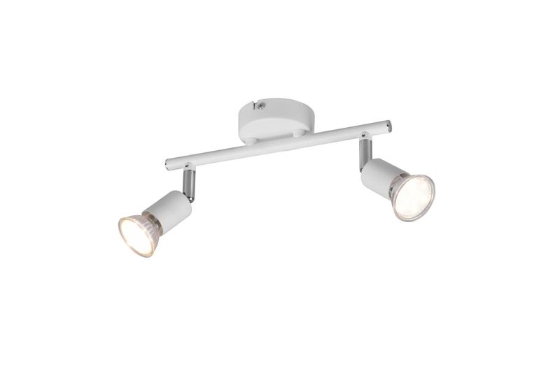 Lampa sufitowa RL Paris biała 2 x GU10 x 10W wym: 25 x 8 cm - 1 szt.