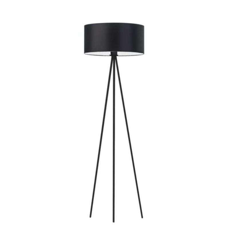 Lampa stojąca Volta Light Factory podłogowa trójnóg z abażurem walec 40cm JOLLY 1szt.