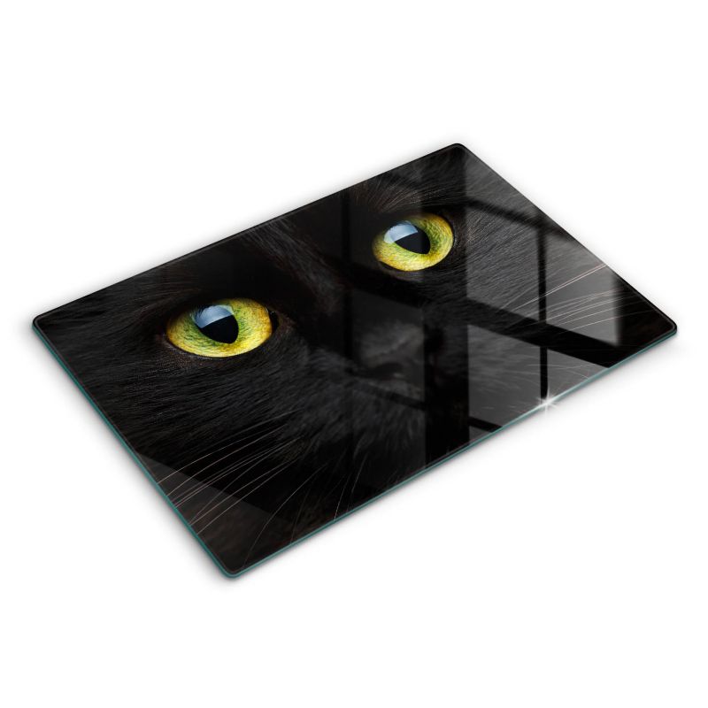 Szklana deska do krojenia Wallfluent 80x52 cm Zwierzę kocie oczy 1 szt.