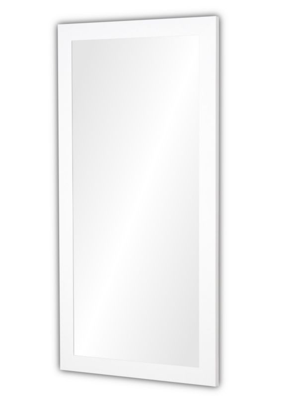 Lustro Profilmat wiszące 130x60 w ramie kolor białe 1szt.