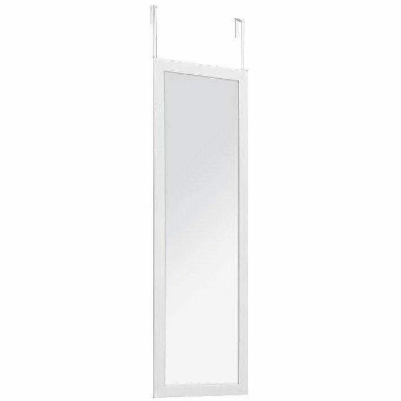 Lustro zawieszane na drzwi 5five Simply Smart 110 x 36 cm w białej aluminiowej ramie 1 szt.
