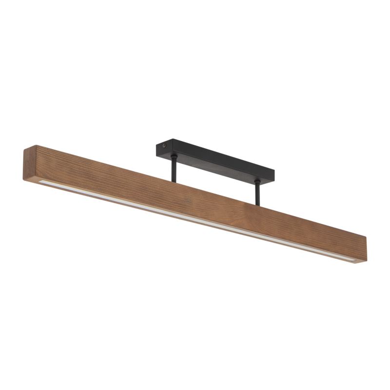 Plafon TK-Lighting Teo Led drewno Orzech Lampa Sufitowa - 1 szt.