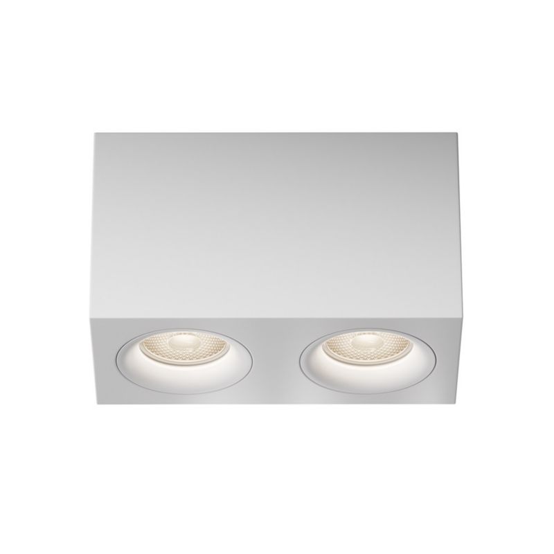 Lampa sufitowa Maytoni Slim biała wym: 11,5 x 10 x 20 cm 2xGU10 x 50W 1 szt.