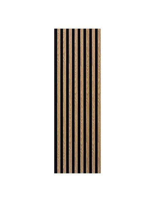 Lamel ścienny 8L Marbet Design WOODLINE 270x40 cm Dąb jasny na czarnym filcu 1 szt.