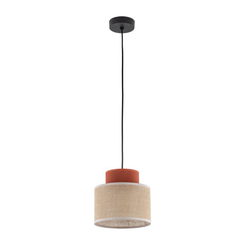 Lampa wisząca TK-Lighting Duo Juta Brown 1 - 1szt.