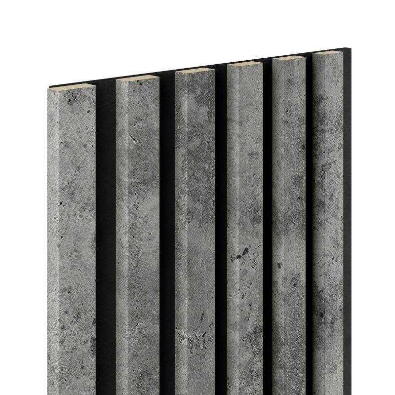 Lamel ścienny na czarnym filcu 6L Marbet Design WOODLINE 270x30 cm Loft 1 szt.