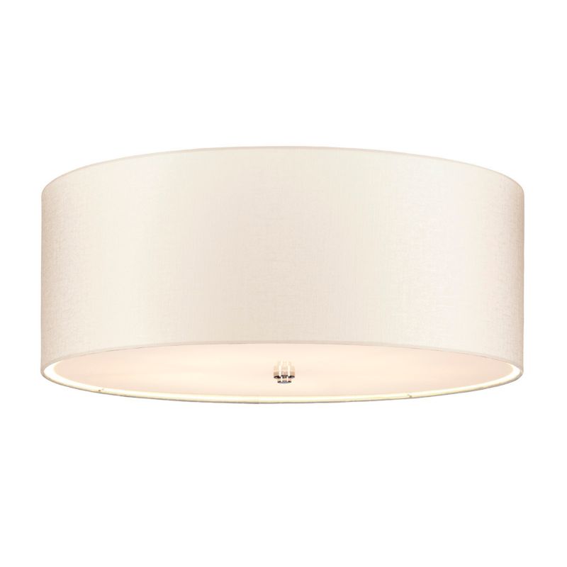 Plafon Designer's Lightbox Fletcher Flush okrągły polerowany chrom 5xE27x60W wym:27,2x66x66cm IP20 -1 szt.