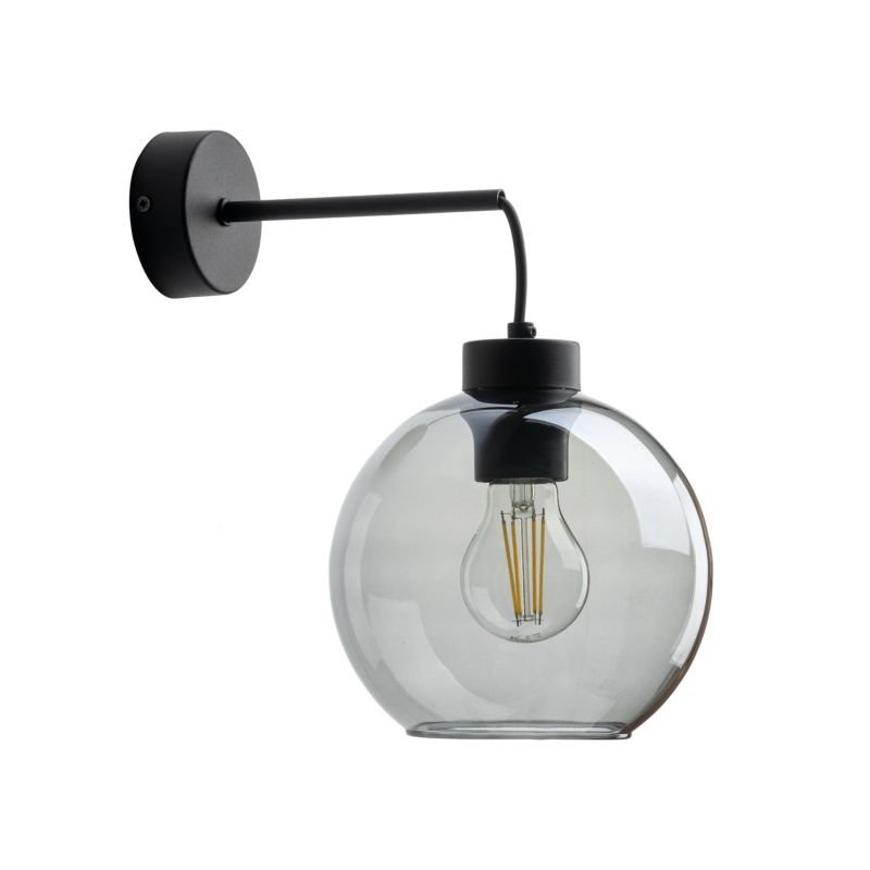 Kinkiet TK Lighting Cubus 1 x E27 grafitowy
