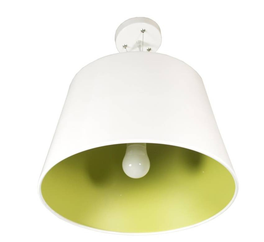 Biała lampa wisząca sufitowa regulowana do salonu ENYO metal 1xE27