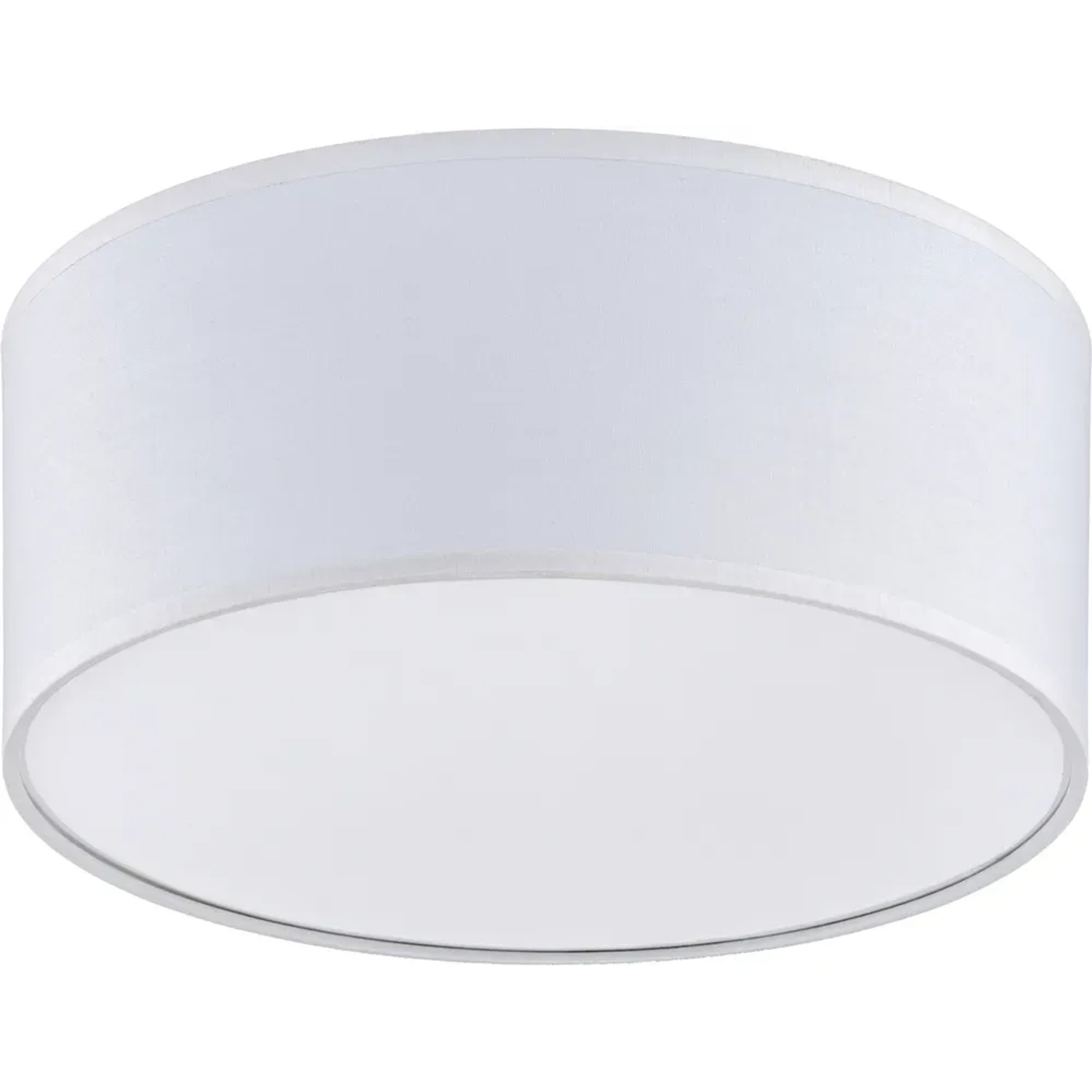 TK Lighting Lampa sufitowa RONDO śr. 30 cm 1x60W E27 biała