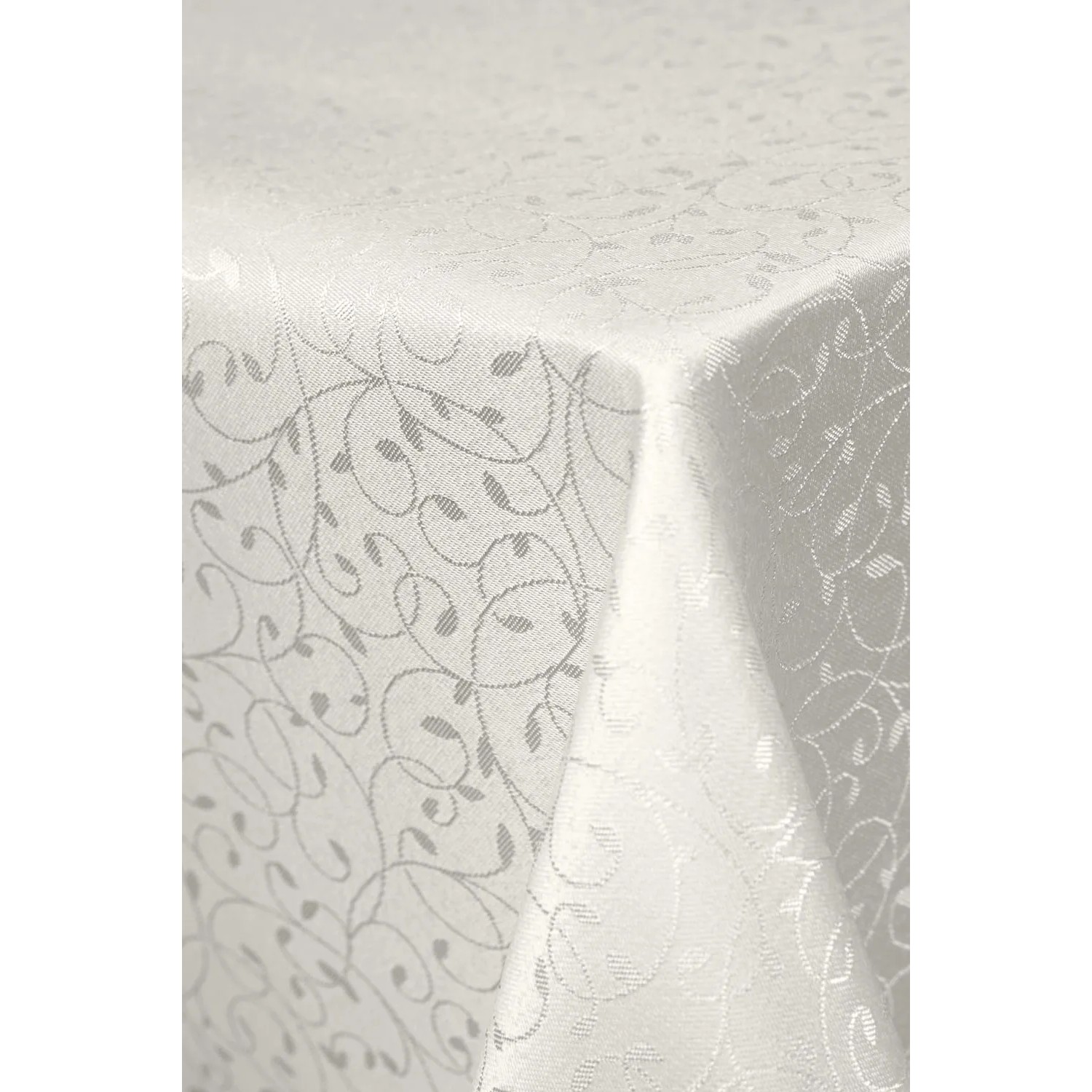 Obrus plamoodporny kremowy 140 cm x 220 cm