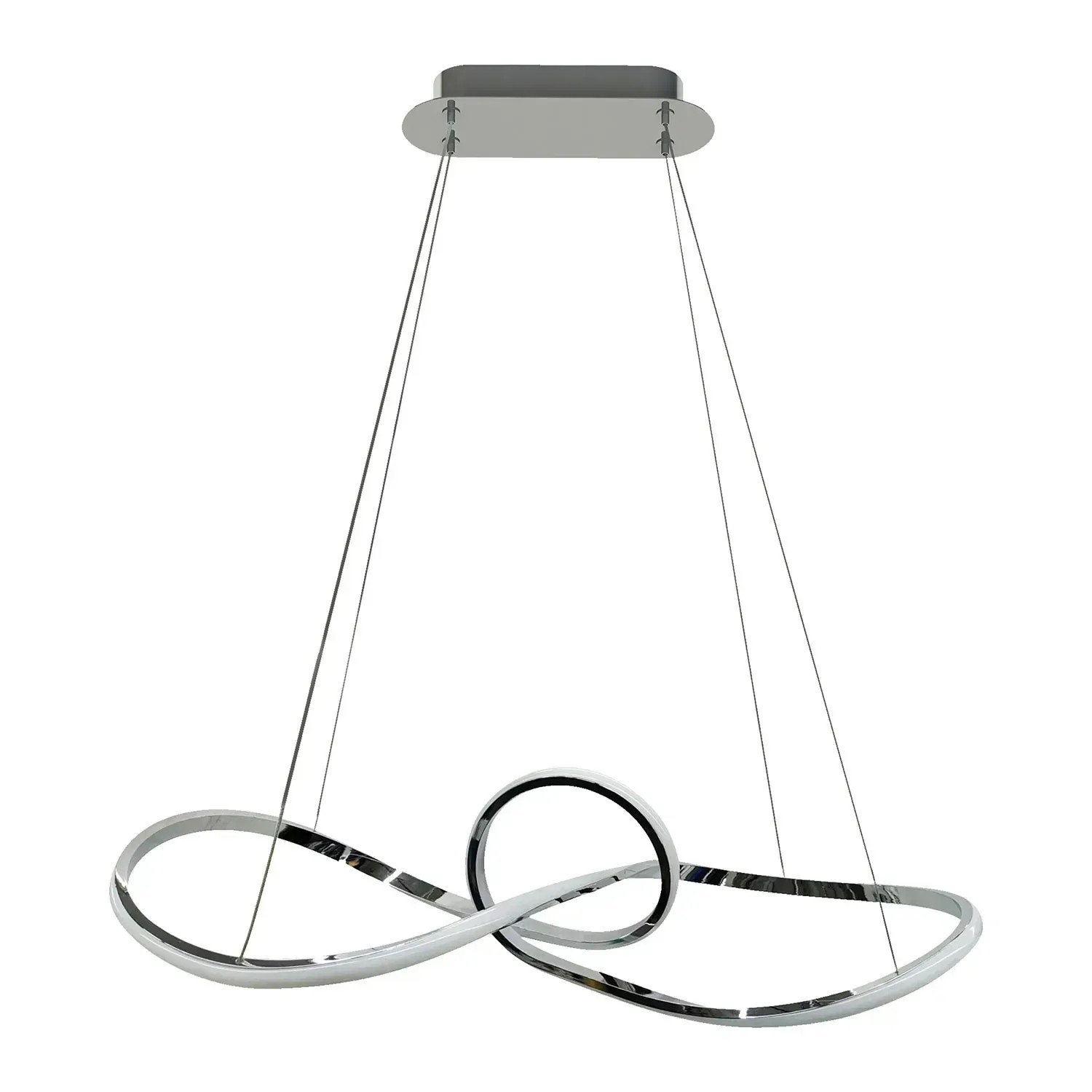 MiLAGRO Lampa wisząca LED Marco 42W 4000K 3000lm chrom