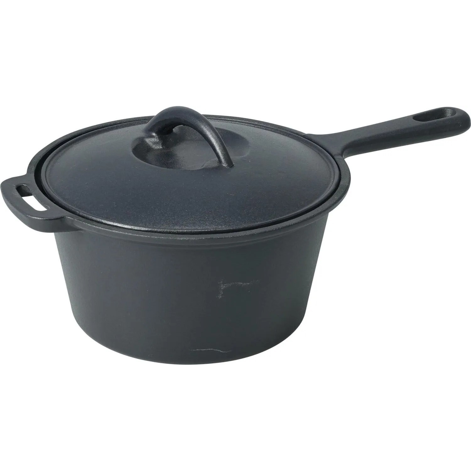 Garnek żeliwny z pokrywką - śr. 31 cm