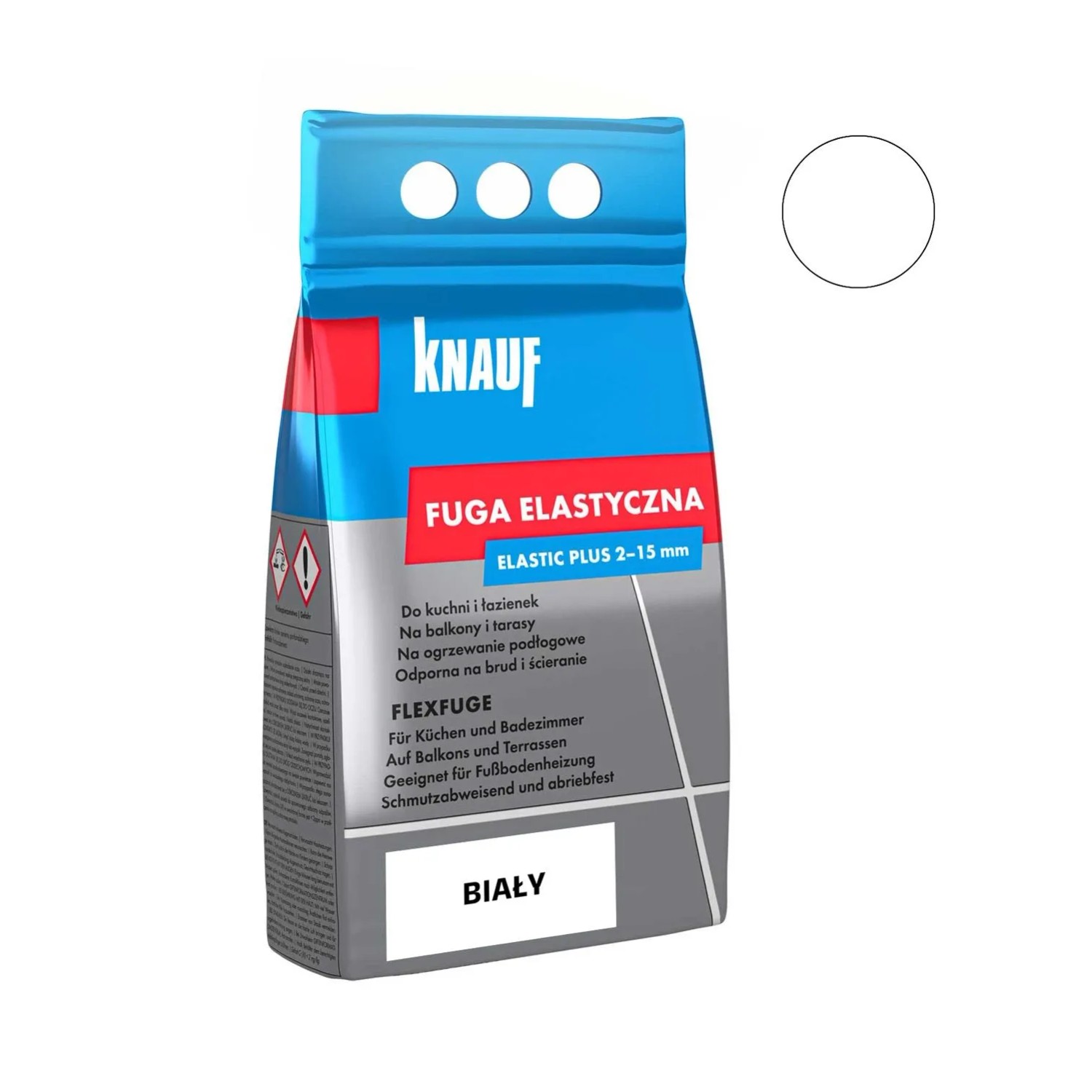 Knauf Fuga elastyczna biała 4 kg