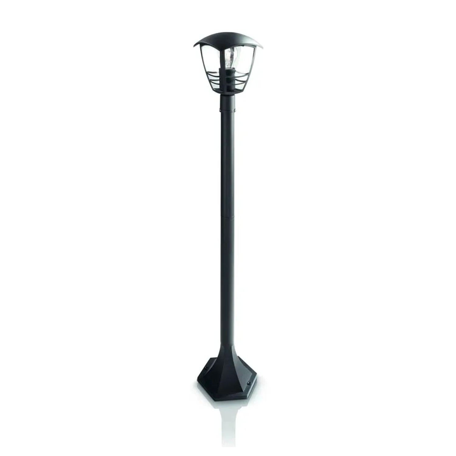 Philips Lampa ogrodowa CREEK 1xE27 60W wys. 100cm czarna