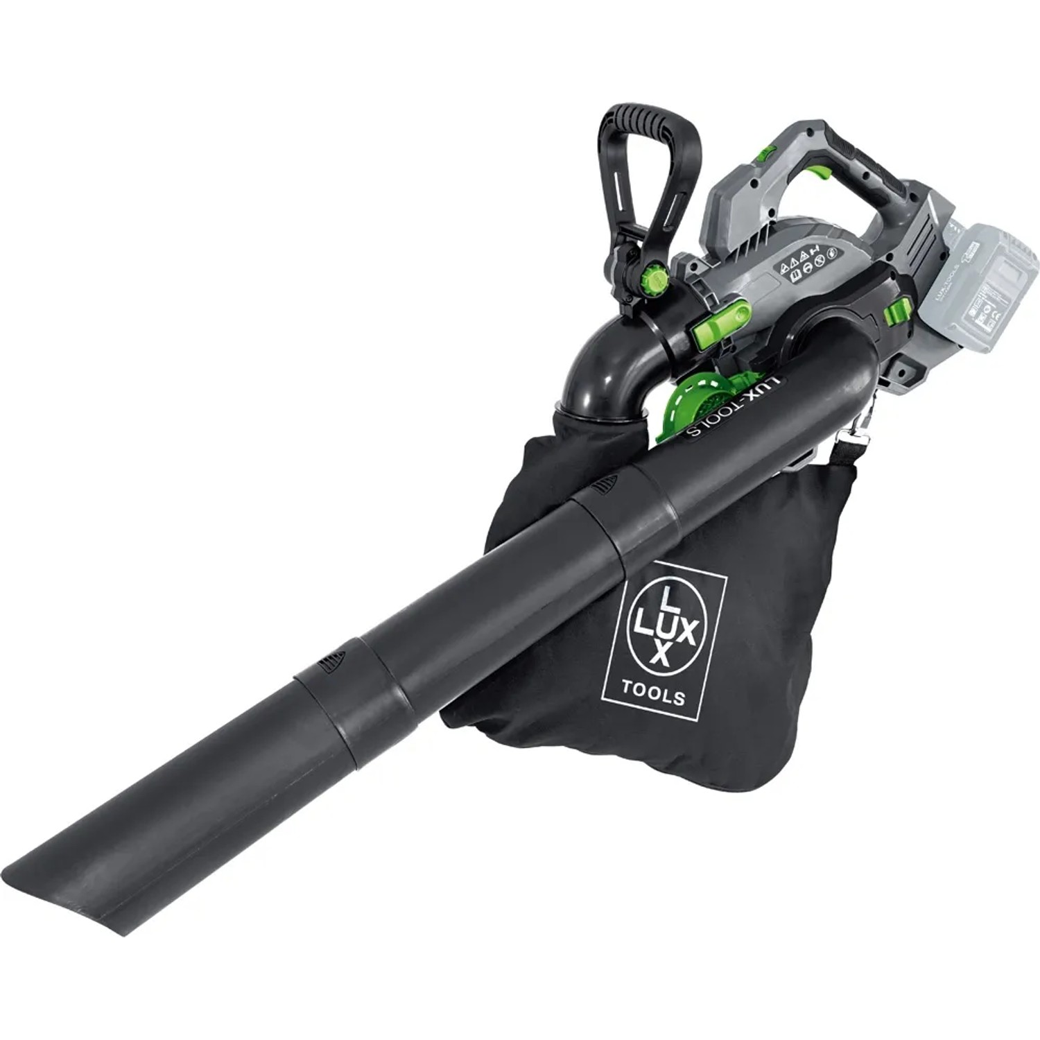 LUX-TOOLS Odkurzacz/dmuchawa do liści akumulatorowy 2x20 V solo