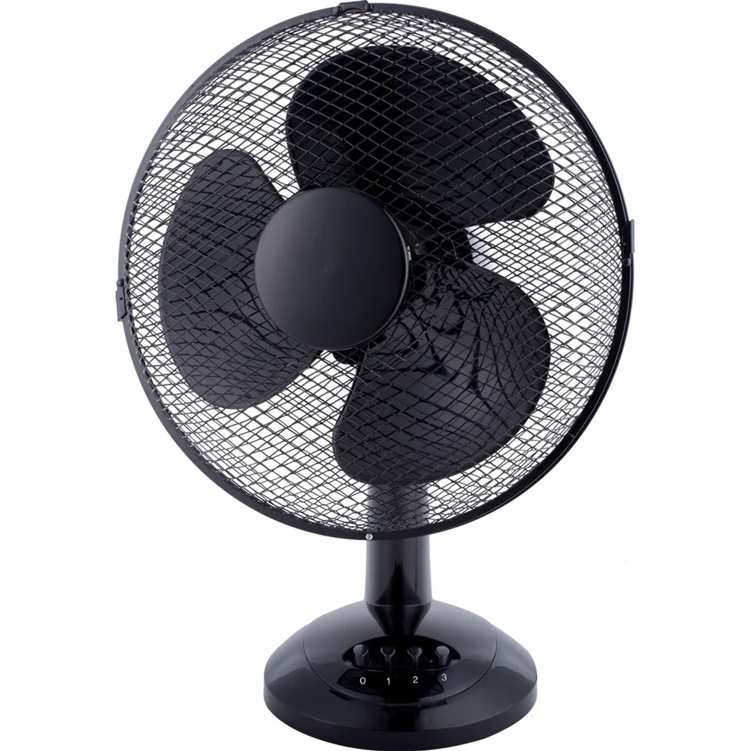 Wentylator biurkowy 30 cm 35 W czarny
